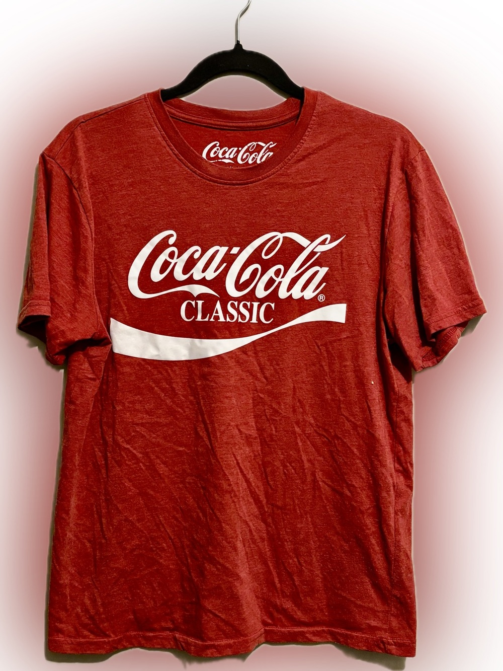 ⭐️4 for $25 SALE ⭐️ Coca Cola Classic Red Graphic Tee - Men